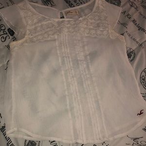 Sheer Lace Hollister Top